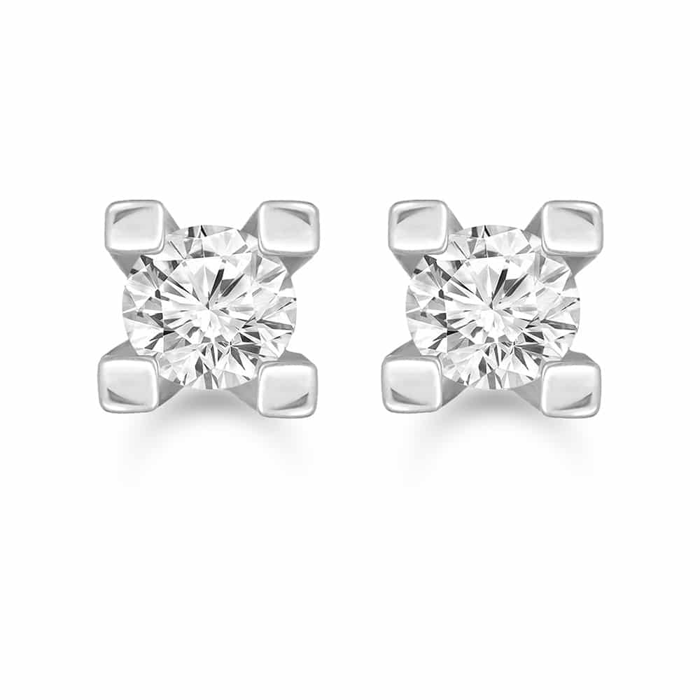 Tektaş Pırlanta Küpeler