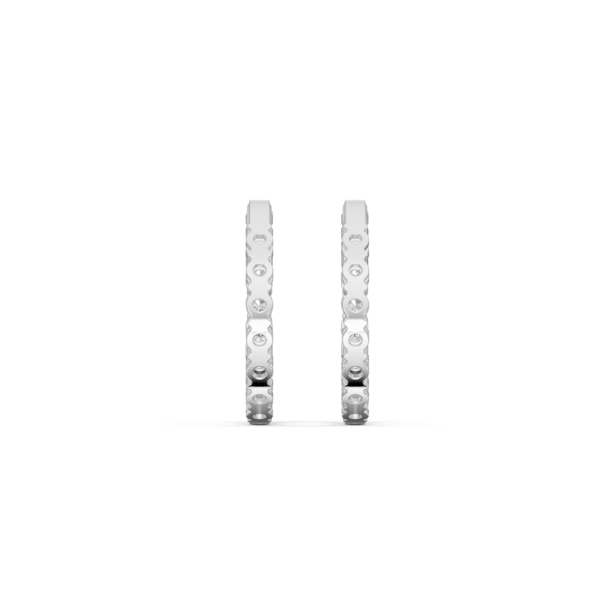 1.51 Karat Tasarım Pırlanta Küpe