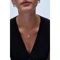 0.35 Karat IDL Sertifikalı Tasarım Pırlanta Harf Kolye