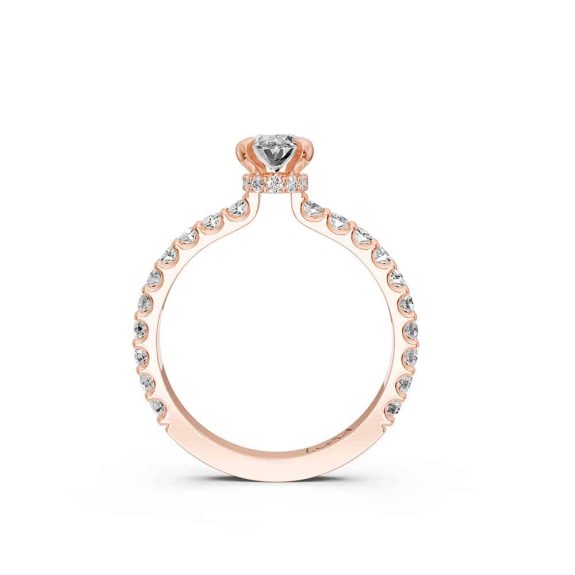 1.21 Karat HRD SERTİFİKALI Oval Pırlanta Yüzük