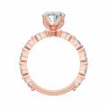 1.60 Karat HRD Sertifikalı Oval Pırlantalı Yüzük