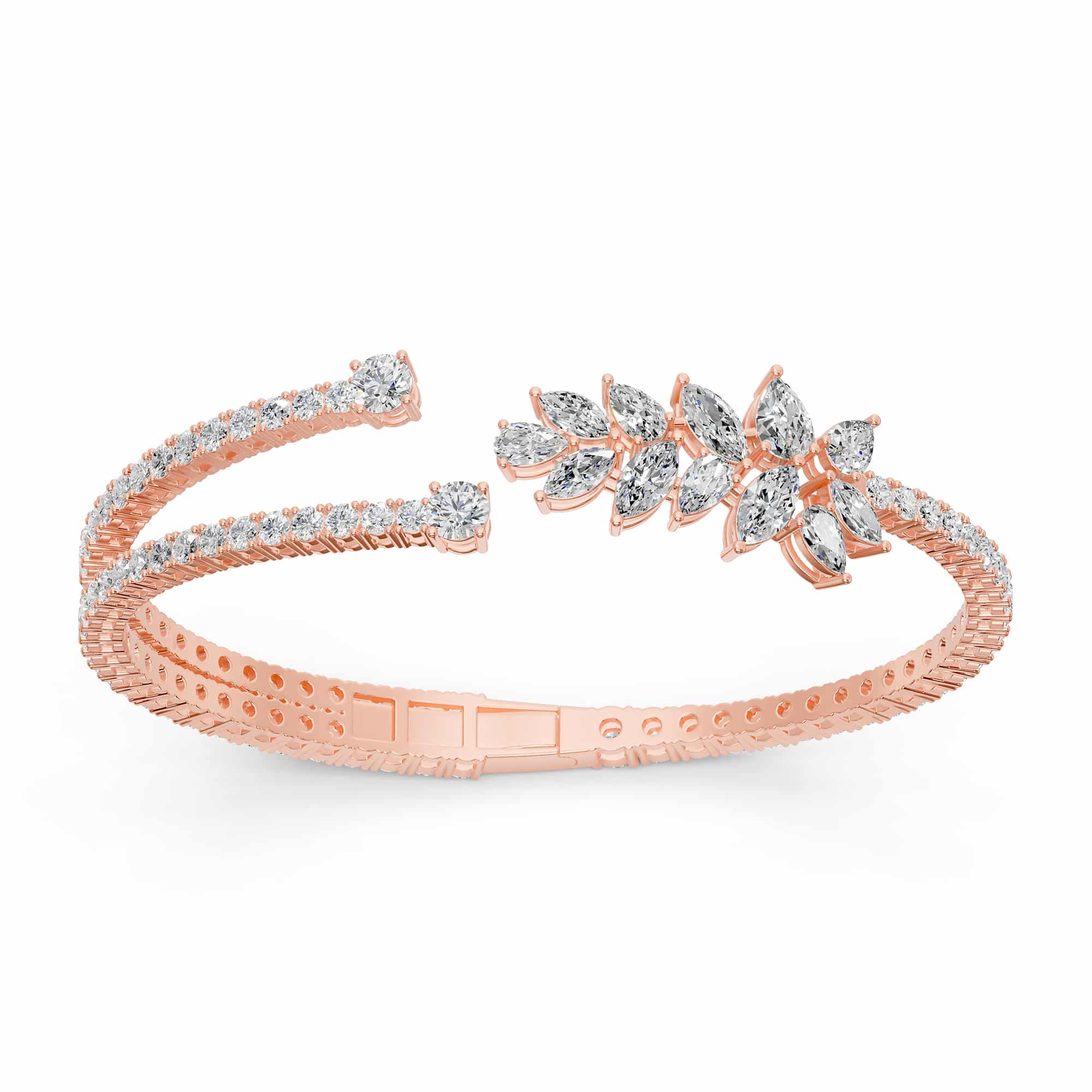 6.74 Karat IDL SERTİFİKALI Özel Tasarım Pırlanta Bileklik