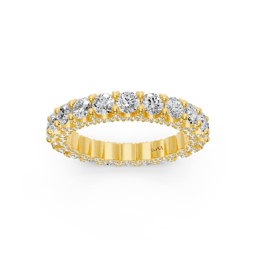 3.50 Karat IDL Sertifikalı Pırlanta Tamtur Yüzük