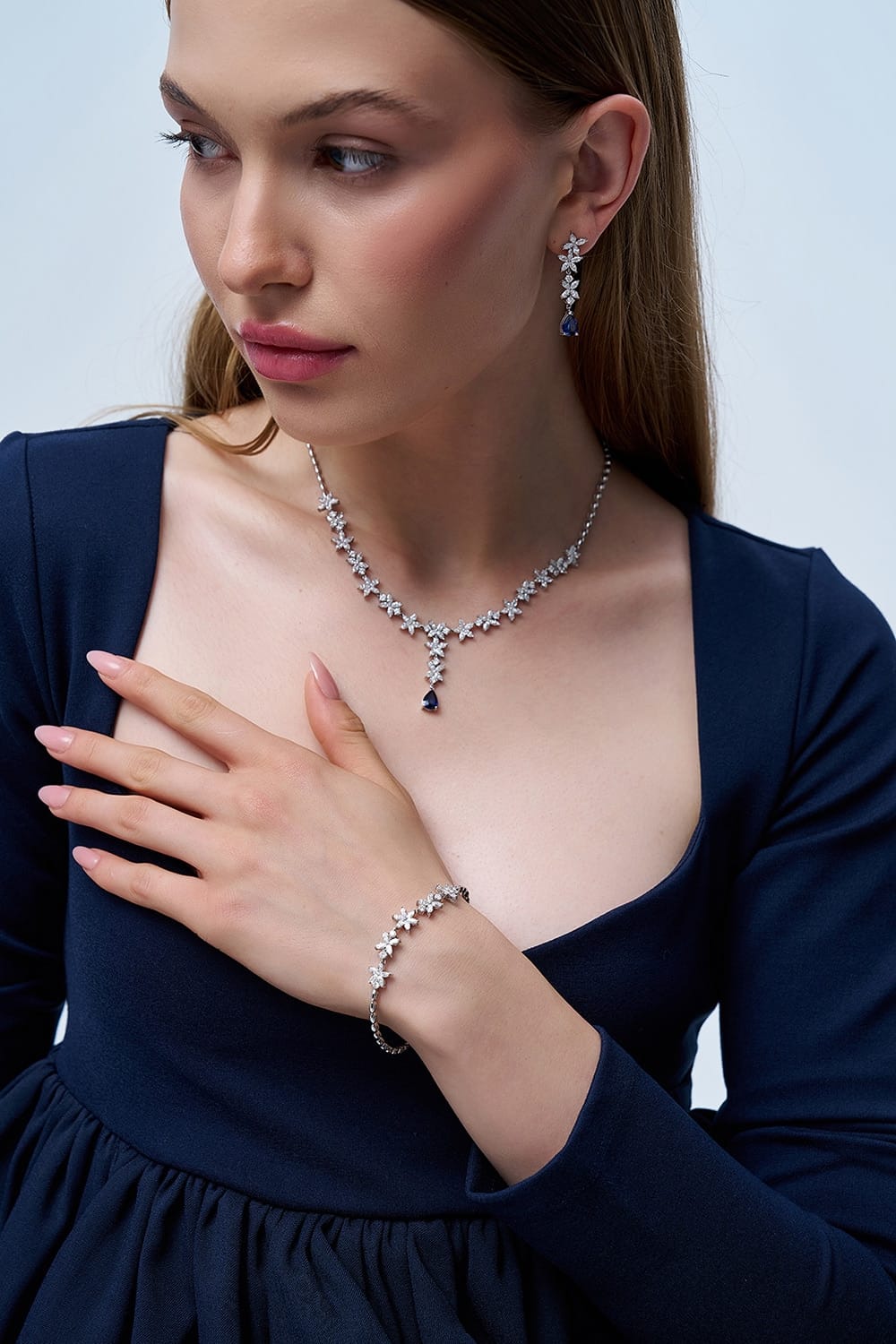 1.91 Karat Tasarım Pırlanta Bileklik