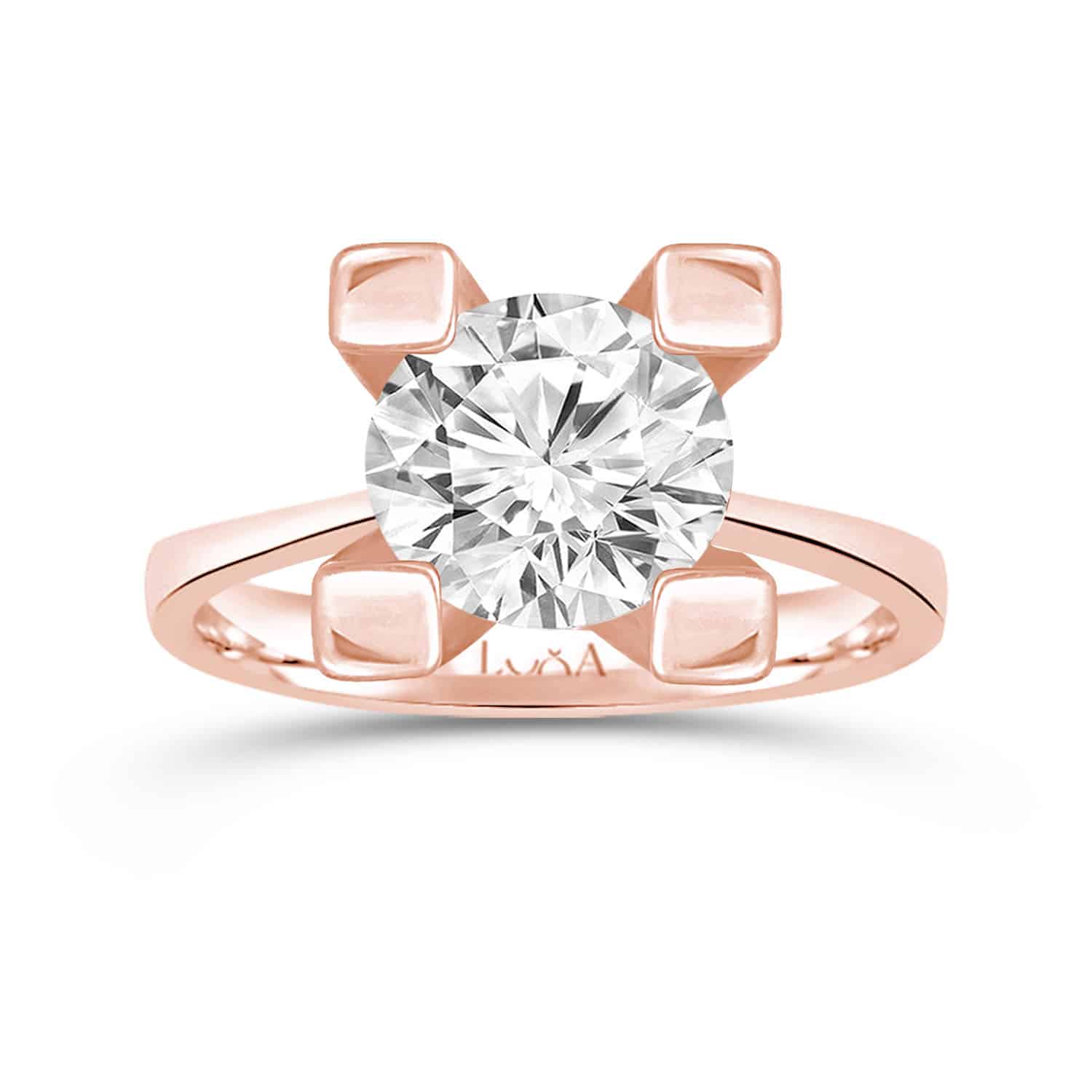 2.00 Karat E SI2 IDL SERTİFİKALI Tektaş Yüzük