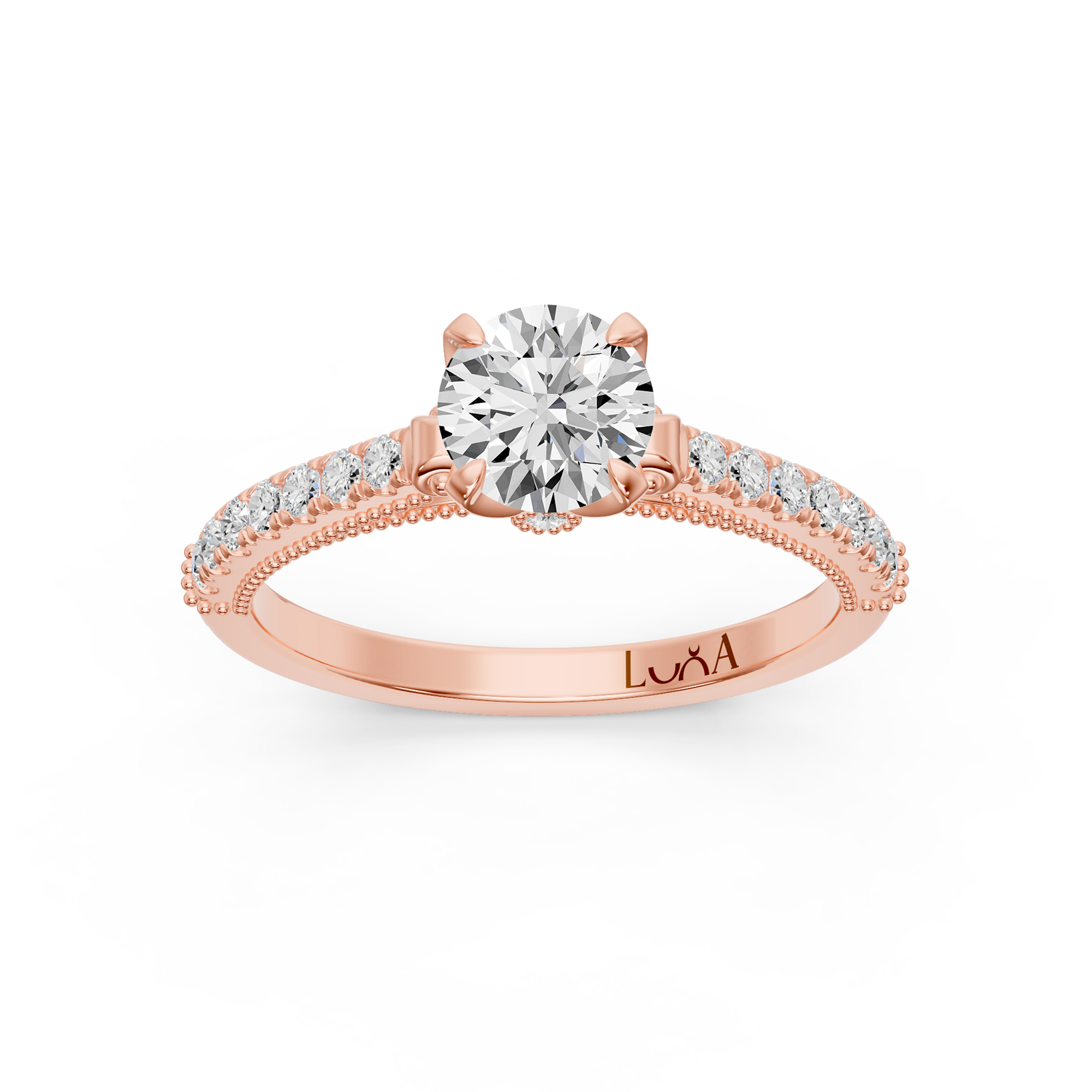 0.70 Karat HRD SERTİFİKALI Tasarım Pırlanta Yüzük