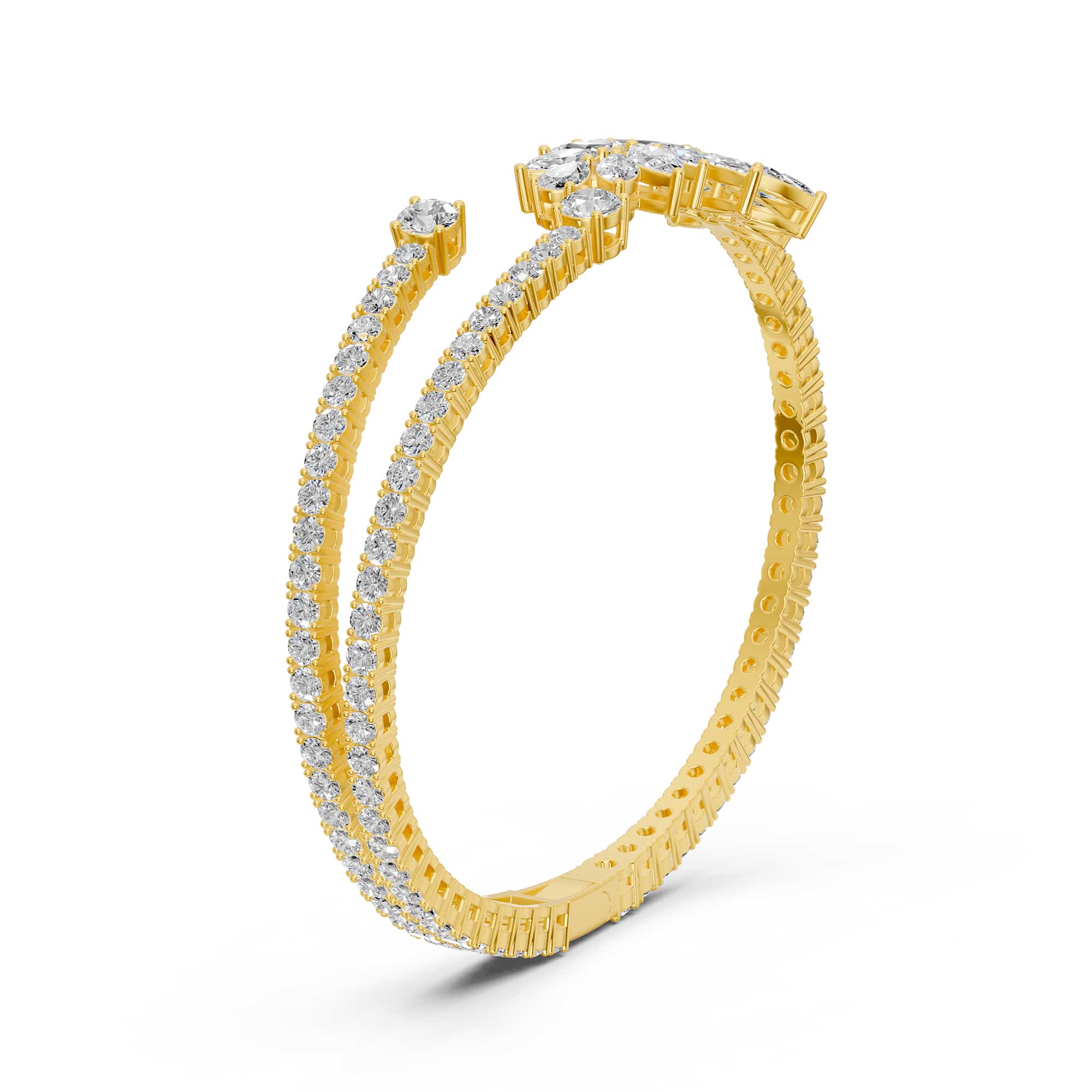 6.74 Karat IDL SERTİFİKALI Özel Tasarım Pırlanta Bileklik