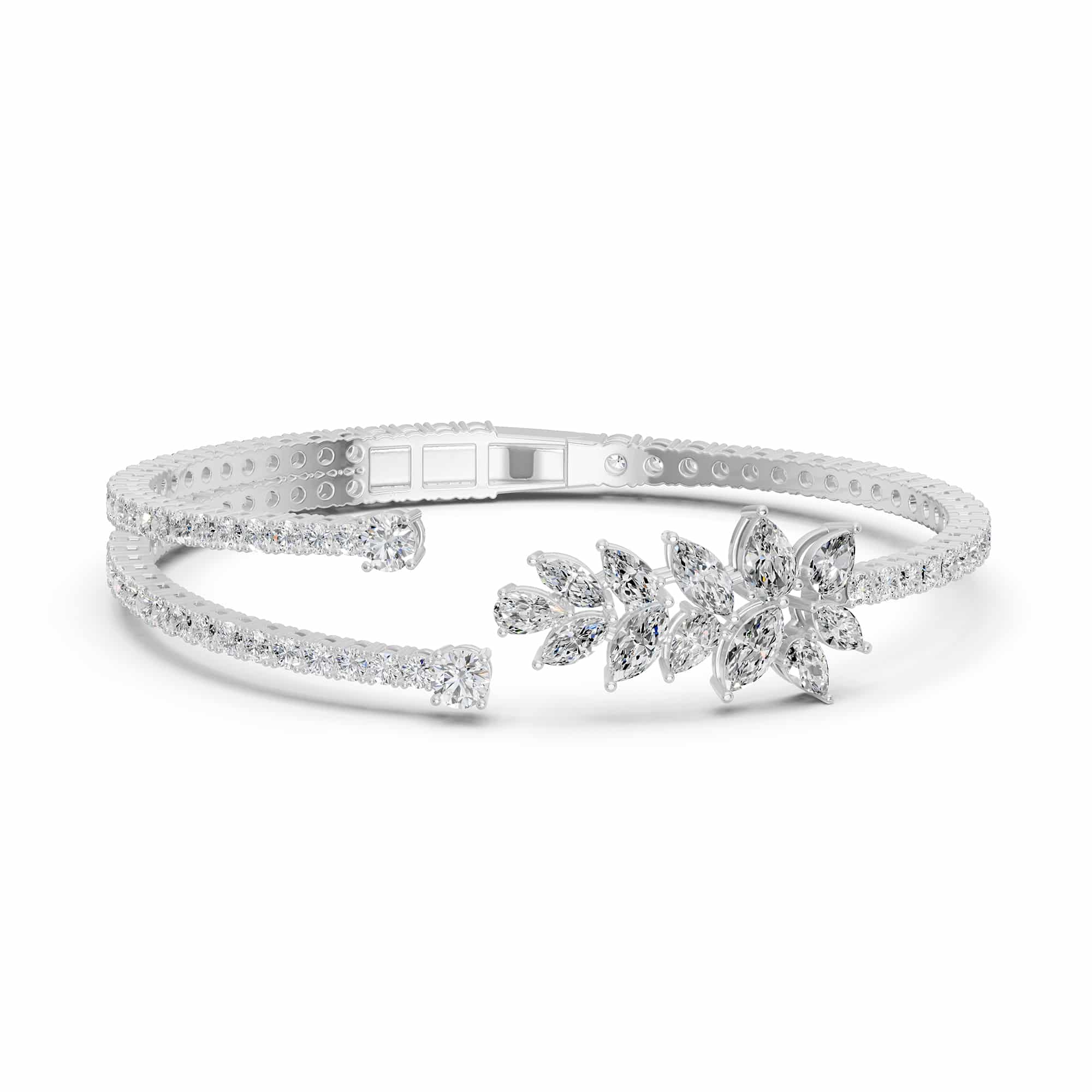 6.74 Karat IDL SERTİFİKALI Özel Tasarım Pırlanta Bileklik