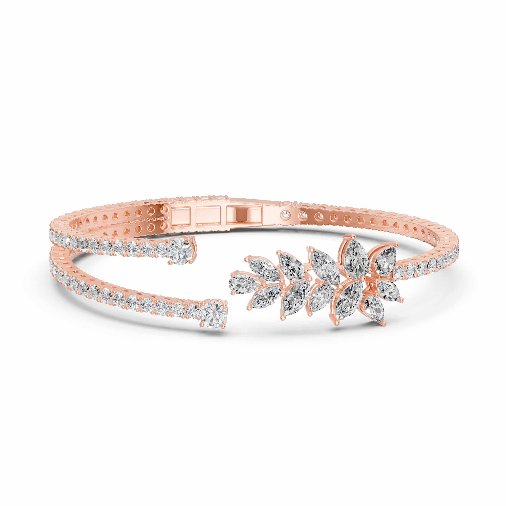 6.74 Karat IDL SERTİFİKALI Özel Tasarım Pırlanta Bileklik