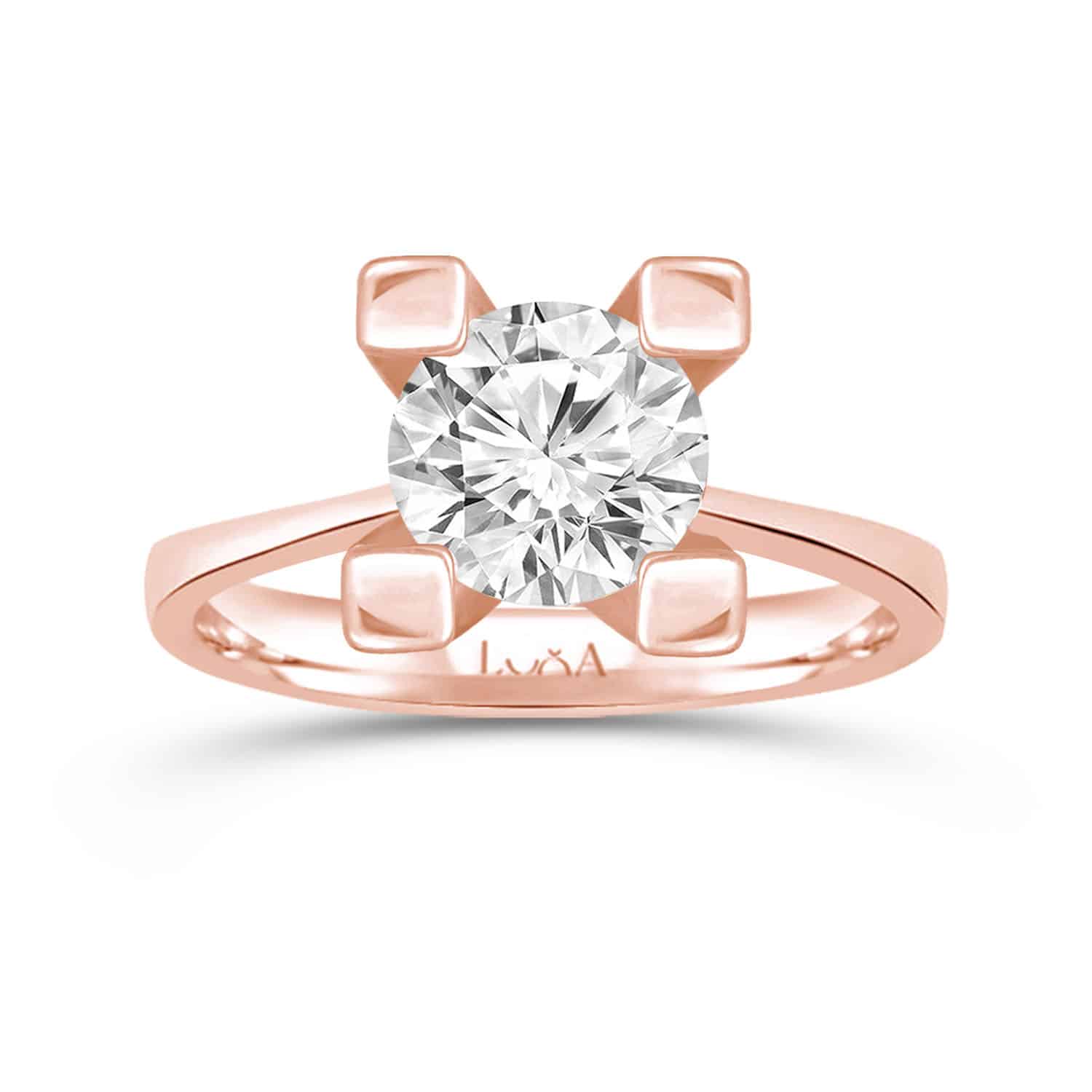 1.50 Karat F SI2 HRD SERTİFİKALI Tektaş Yüzük