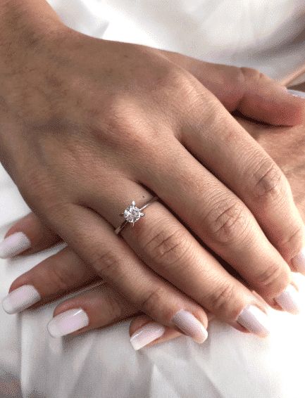 0.60 Karat IDL Sertifikalı Tektaş Yüzük