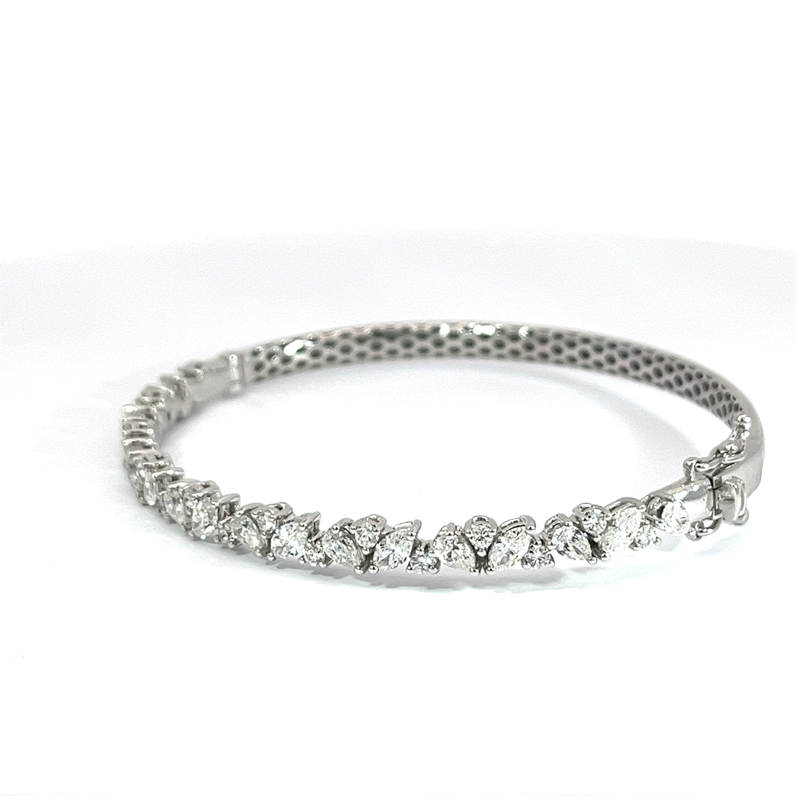 2.60 Karat IDL Sertifikalı Tasarım Pırlanta Bileklik