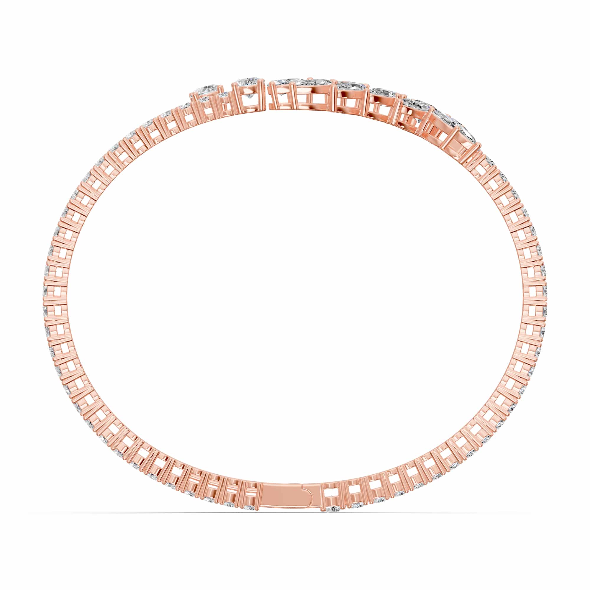 6.74 Karat IDL SERTİFİKALI Özel Tasarım Pırlanta Bileklik