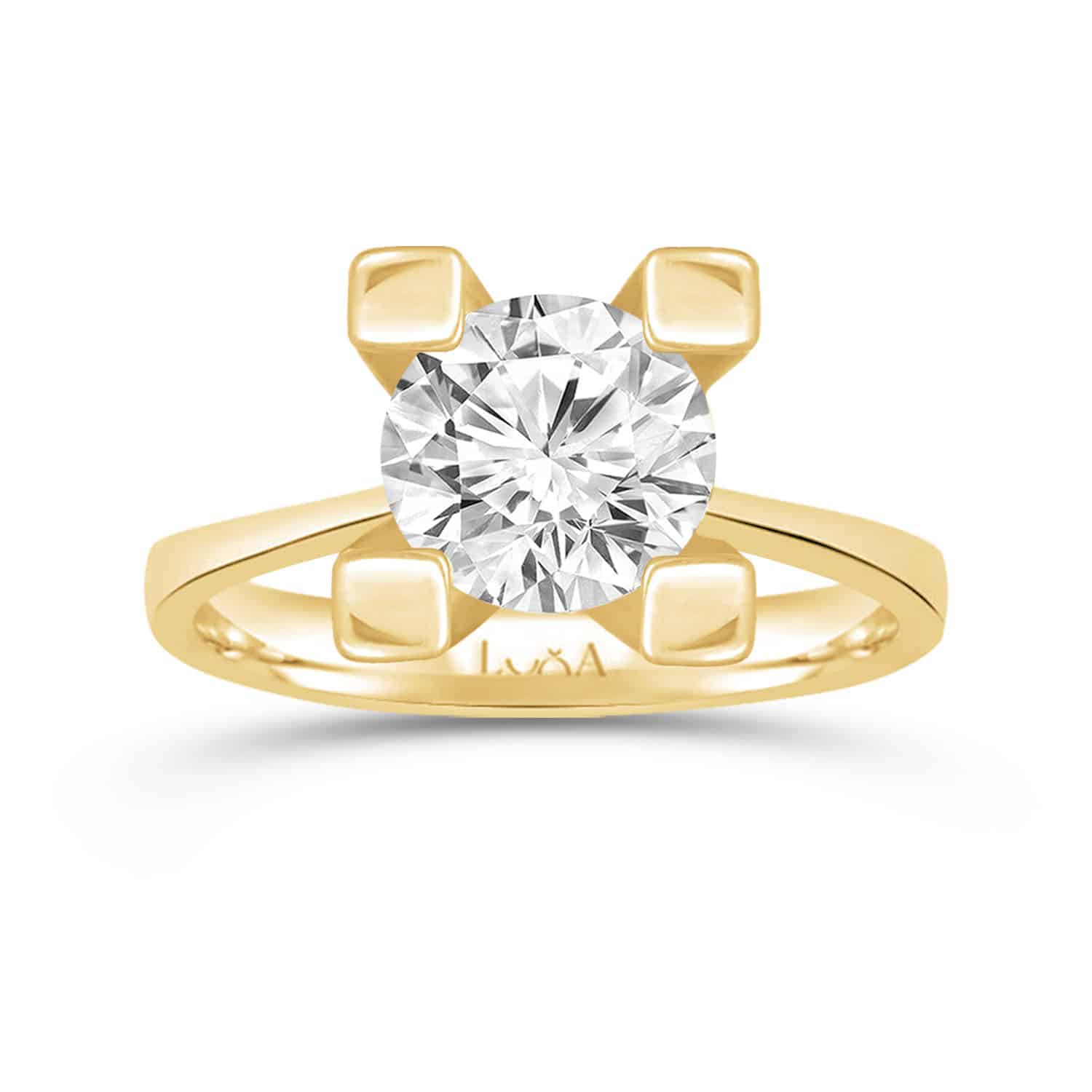 1.70 Karat F SI2 HRD SERTİFİKALI Tektaş Yüzük