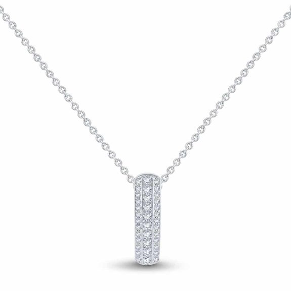 0.50 Karat IDL SERTİFİKALI Tasarım Pırlanta Kolye