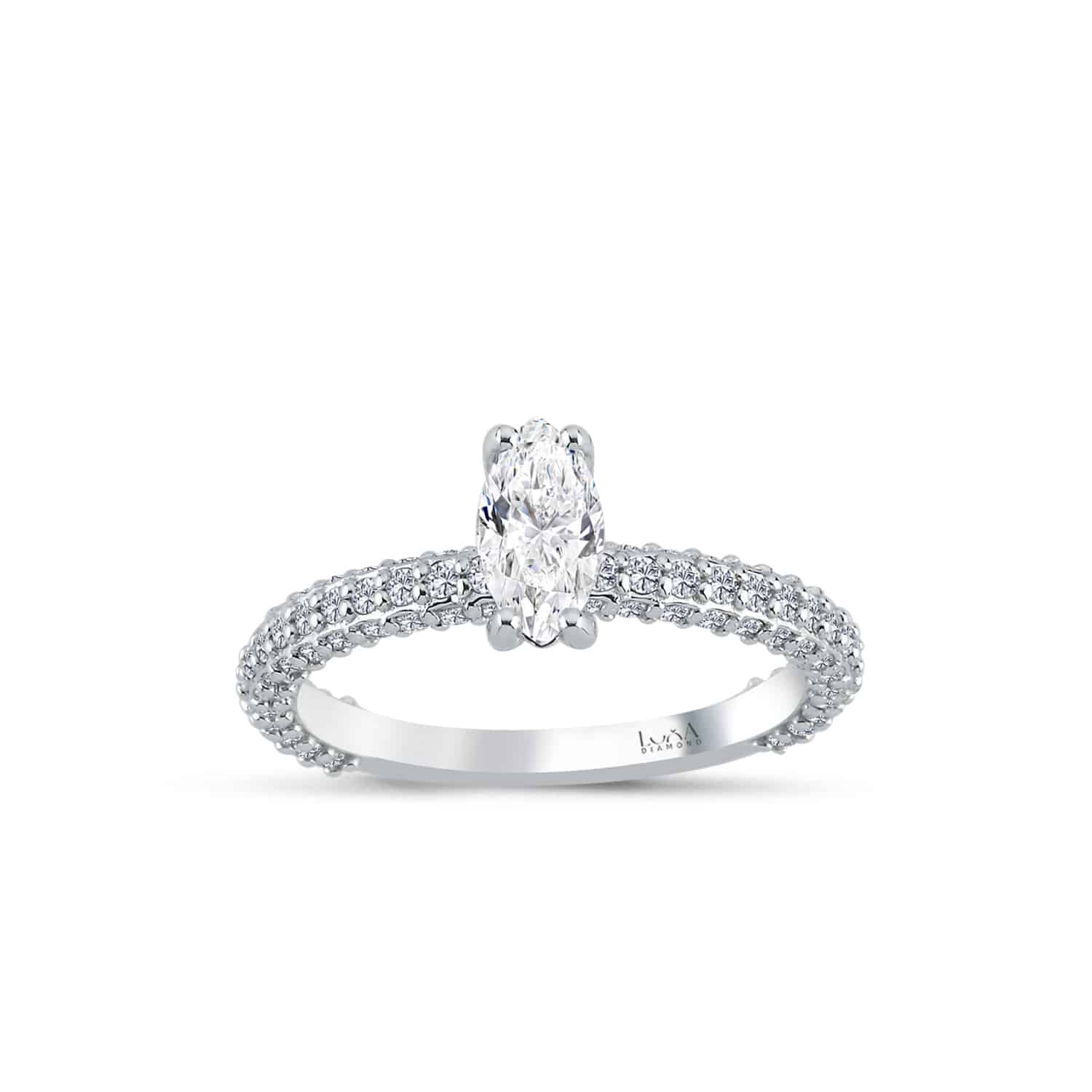 1.19 Karat IDL SERTİFİKALI Markiz Tektaş Pırlanta Yüzük