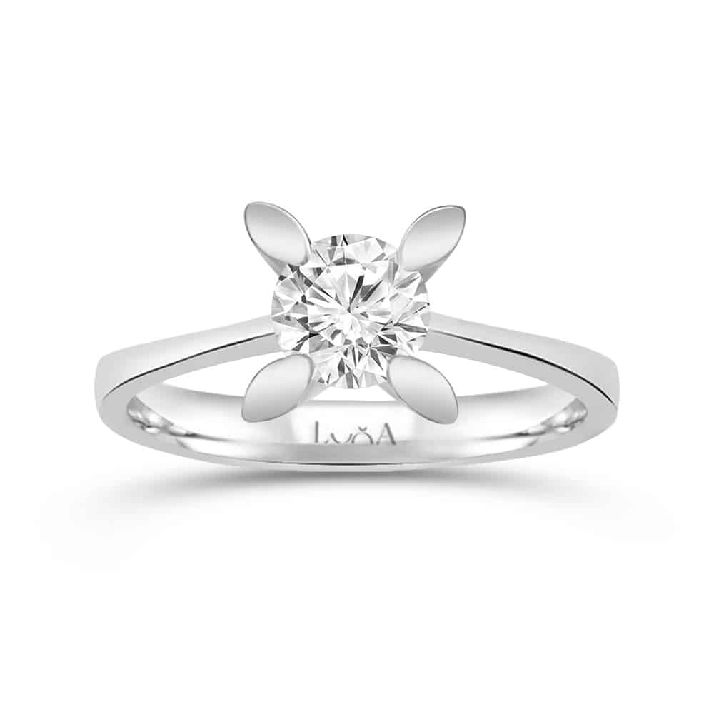 0.70 Karat IDL Sertifikalı Tektaş Pırlanta Yüzük