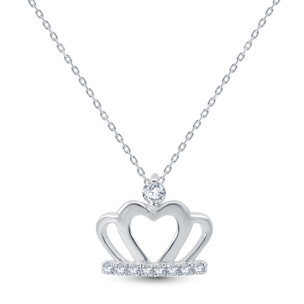 0.08 Karat IDL Sertifikalı Tasarım Pırlanta Kolye