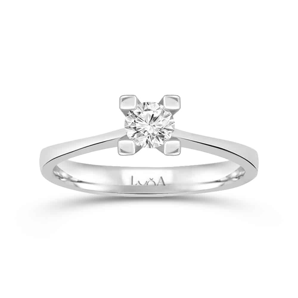 0.40 Karat IDL Sertifikalı Tektaş Pırlanta Yüzük