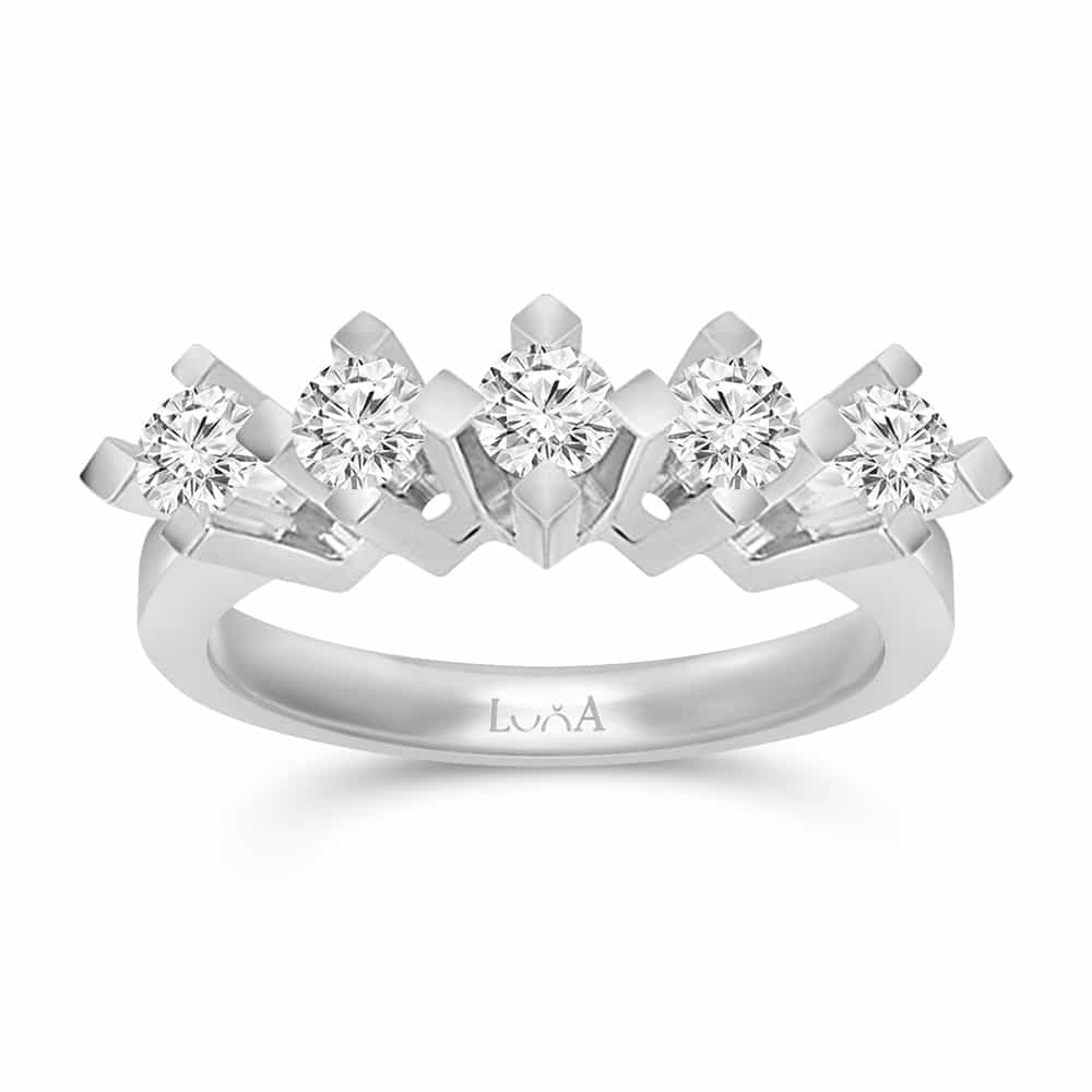 0.90 Karat IDL SERTİFİKALI Beştaş Pırlanta Yüzük