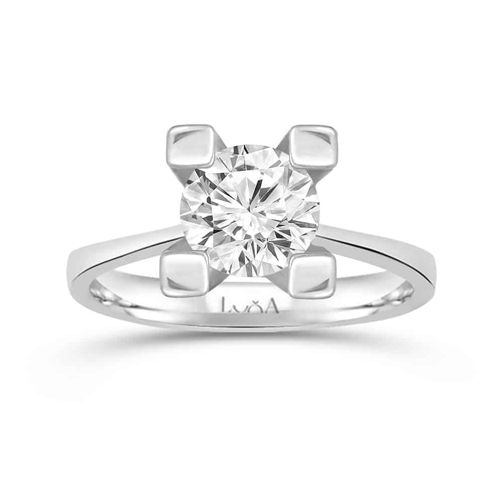 1.00 Karat IDL Sertifikalı Tektaş Yüzük