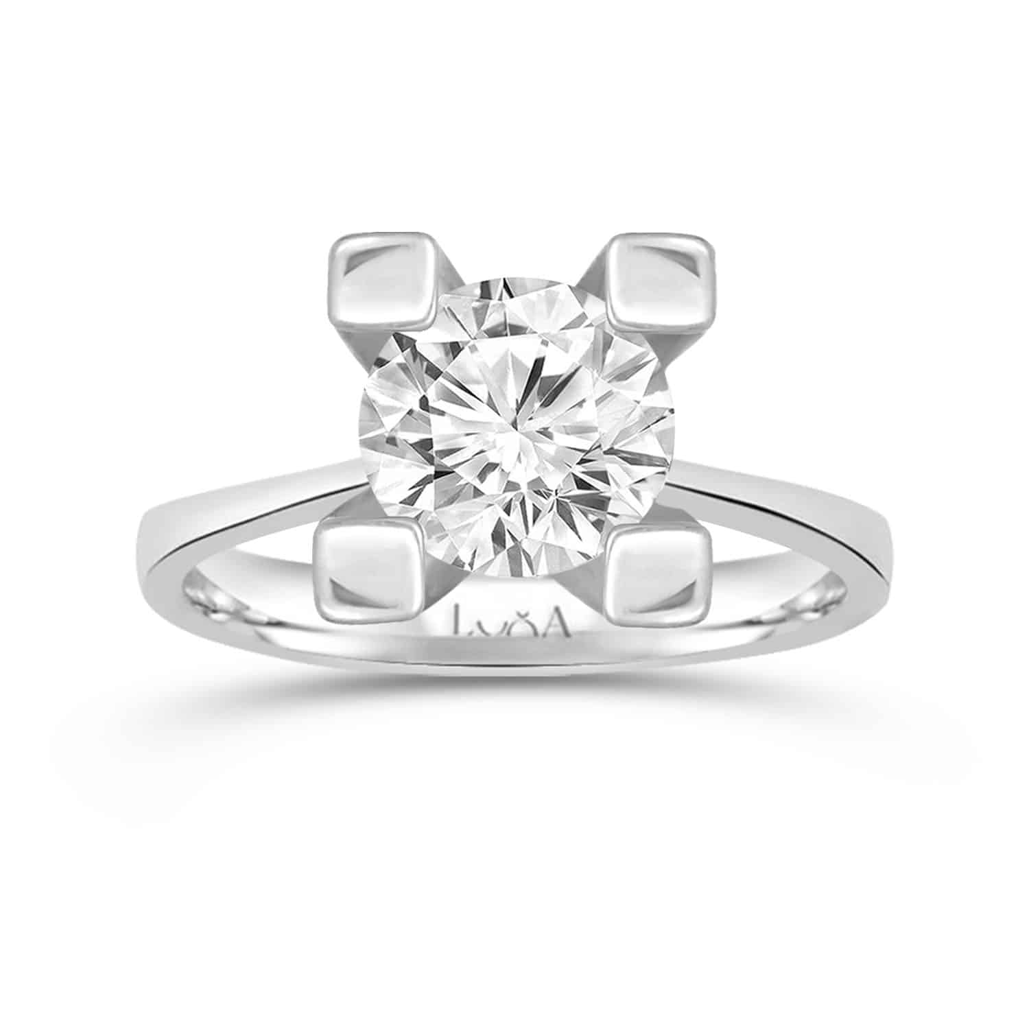 1.70 Karat F SI2 HRD SERTİFİKALI Tektaş Yüzük