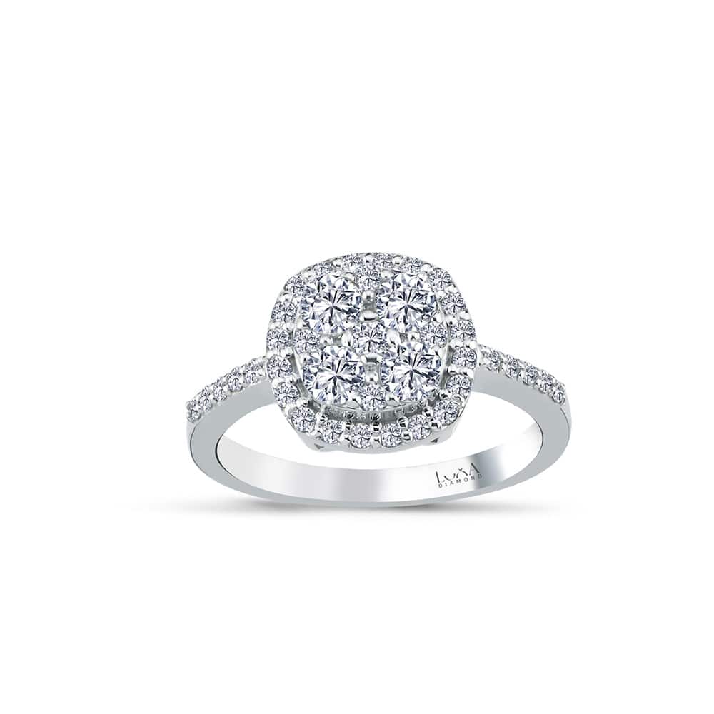 0.82 Karat IDL SERTİFİKALI Coronet Yüzük