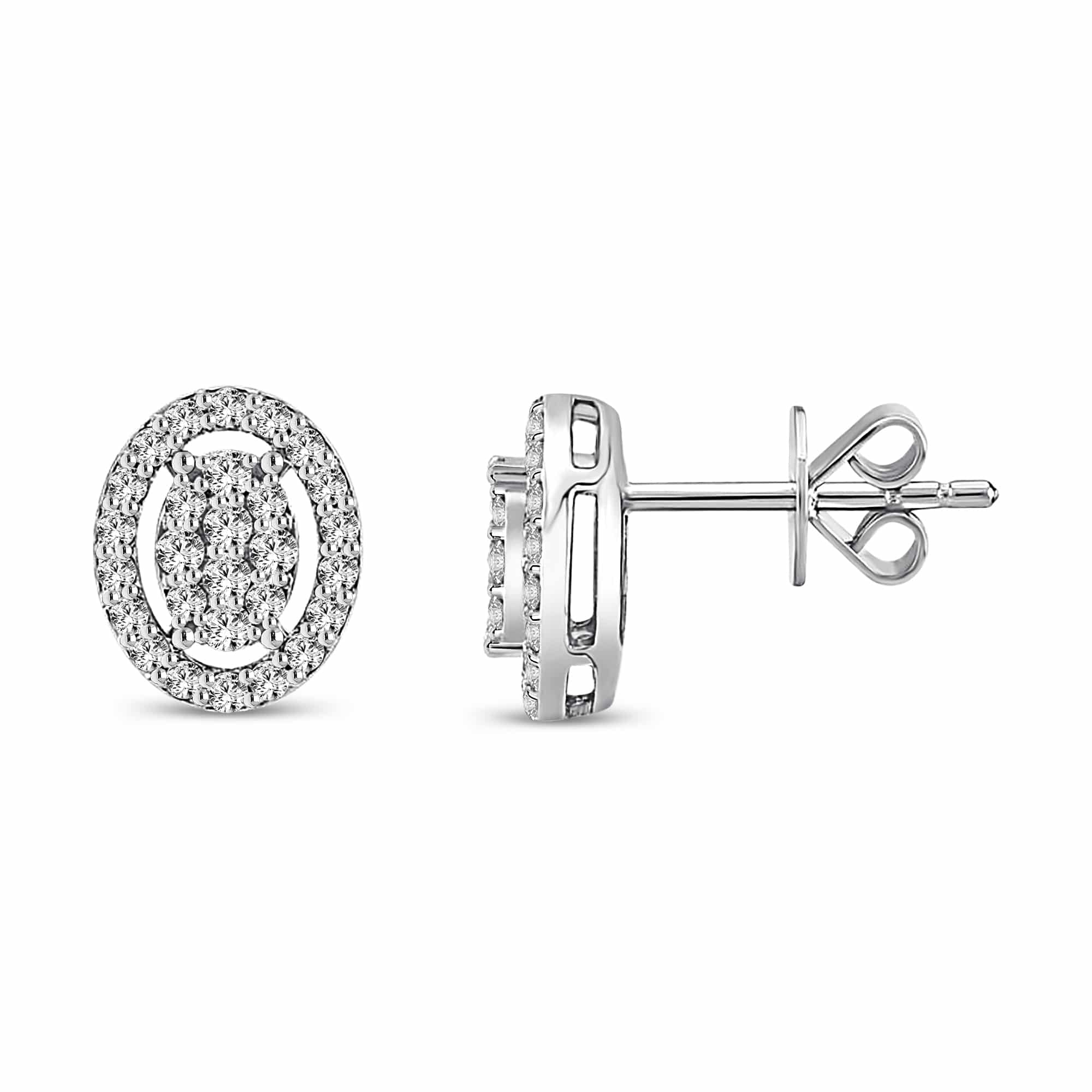 0.46 Karat Tasarım Küpe