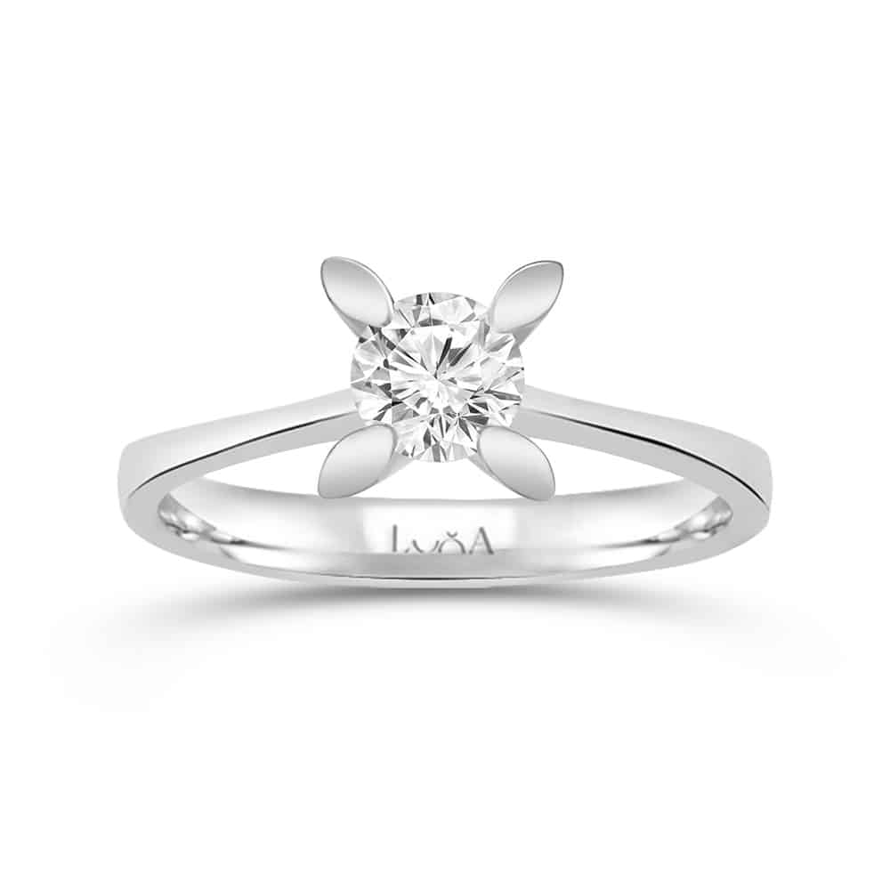 0.60 Karat IDL Sertifikalı Tektaş Pırlanta Yüzük