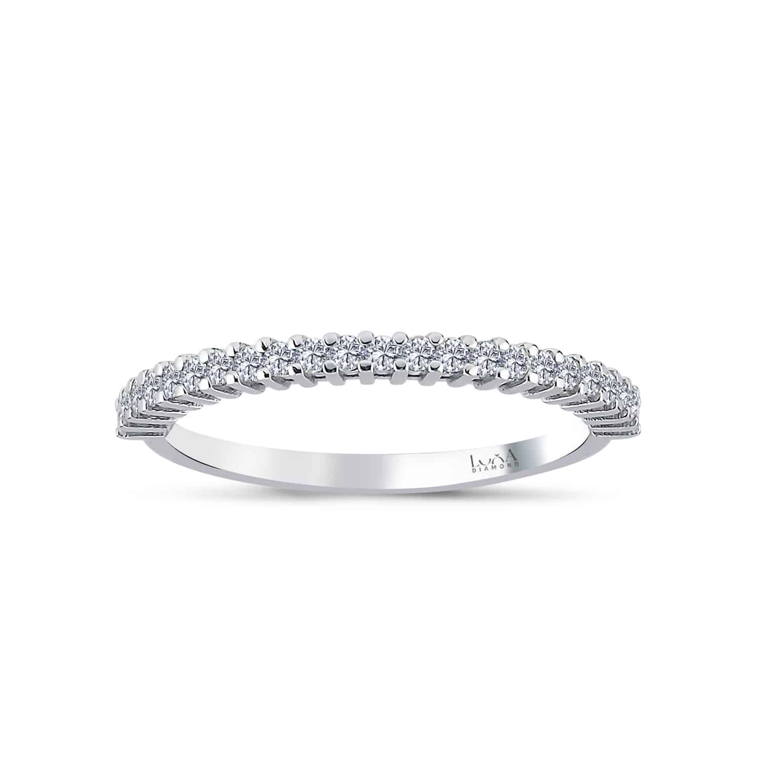 0,30 Karat IDL SERTİFİKALI Yarımtur Pırlanta Yüzük