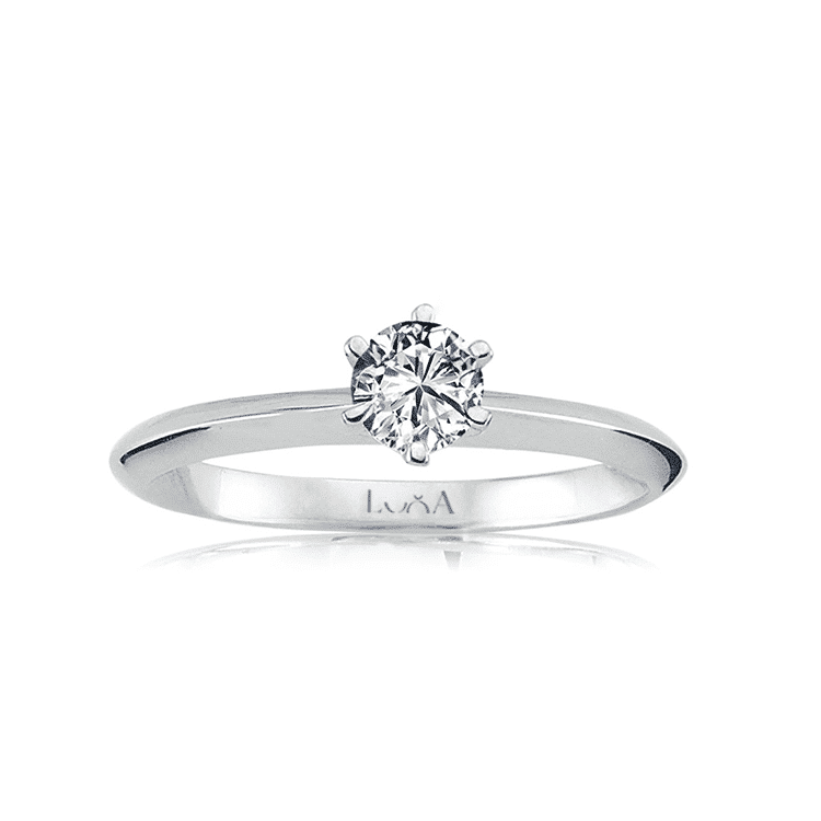 0.32 Karat IDL Sertifikalı Tektaş Pırlanta Yüzük