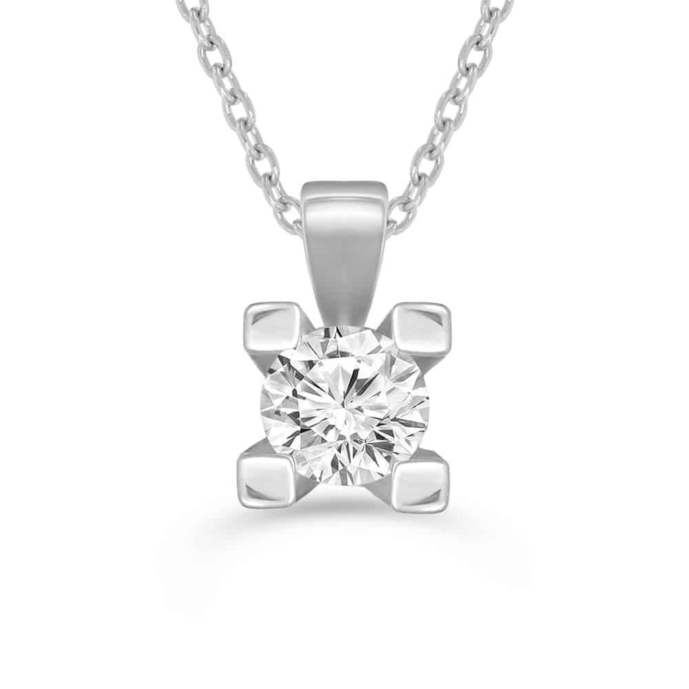 1.00 Karat IDL SERTİFİKALI Tektaş Pırlanta Kolye