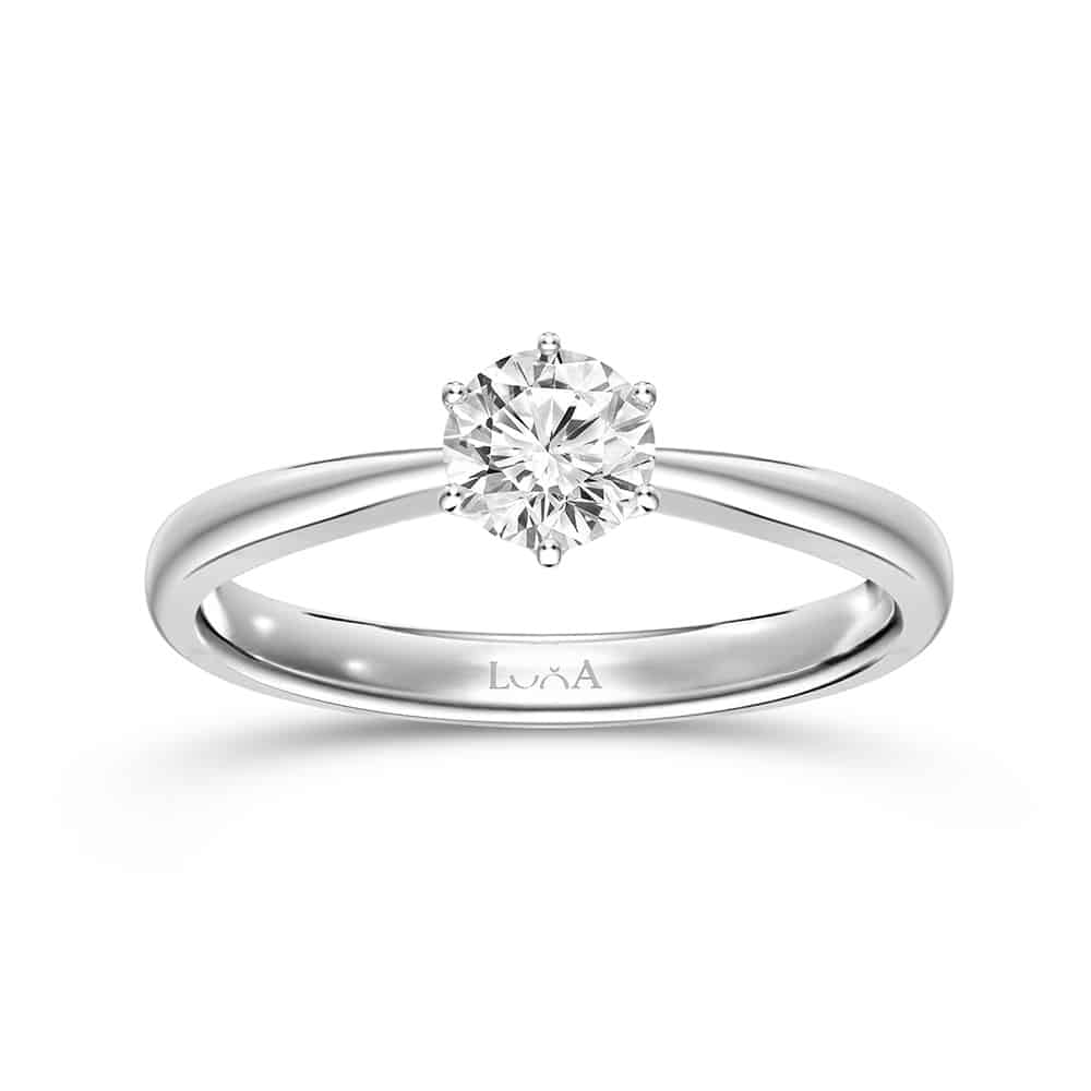 0.60 Karat IDL SERTİFİKALI Tektaş Pırlanta Yüzük