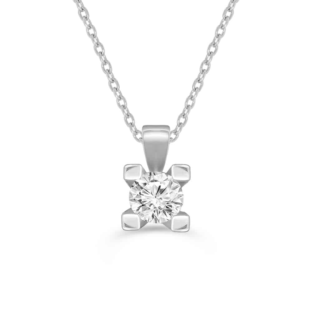 0.60 Karat IDL SERTİFİKALI Tektaş Pırlanta Kolye