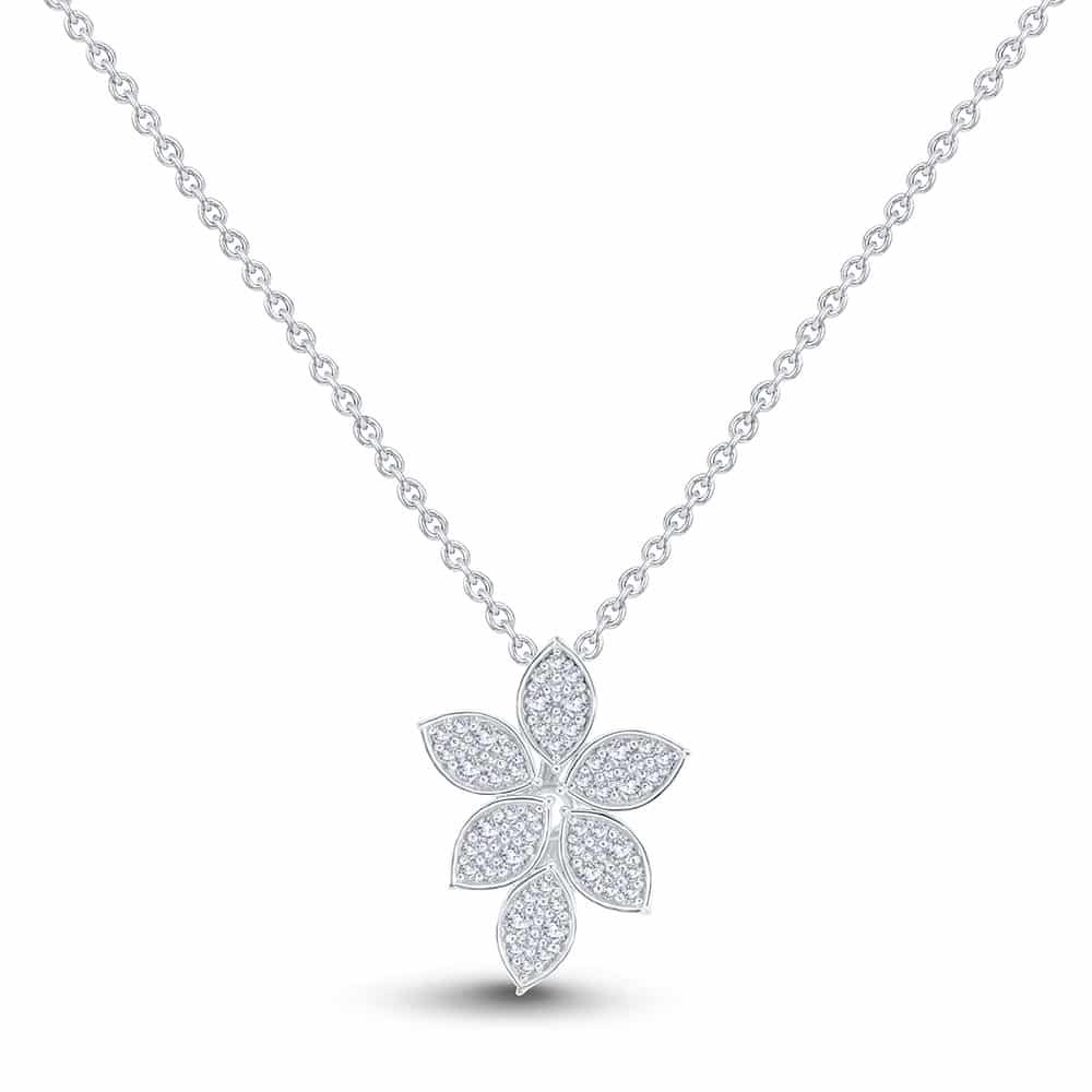 0.45 Karat IDL Sertifikalı Tasarım Pırlanta Kolye