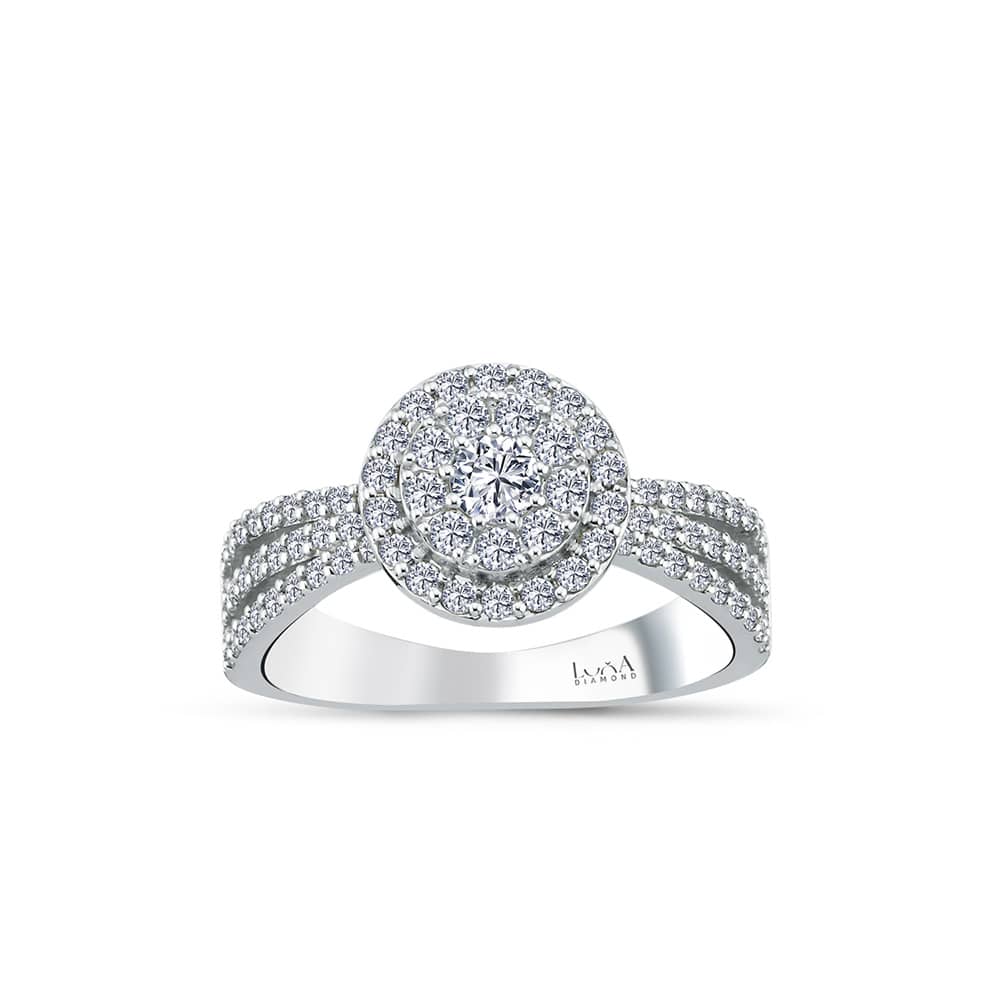 0.50 Karat IDL SERTİFİKALI Coronet Yüzük