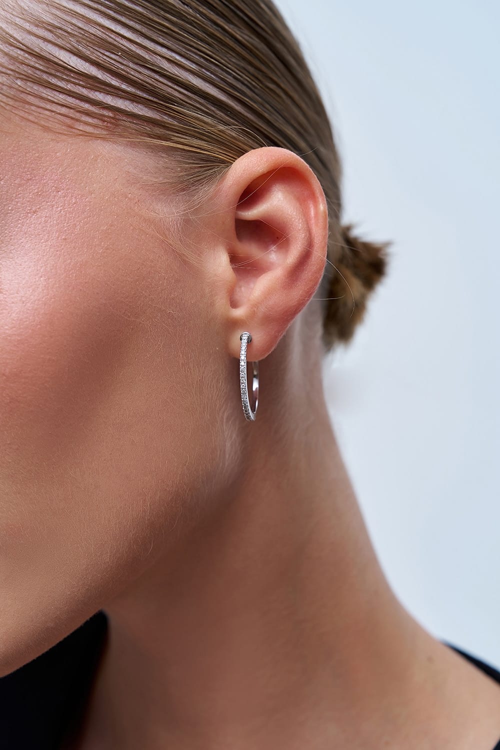 0.36 Karat IDL Sertifikalı Tasarım Küpe