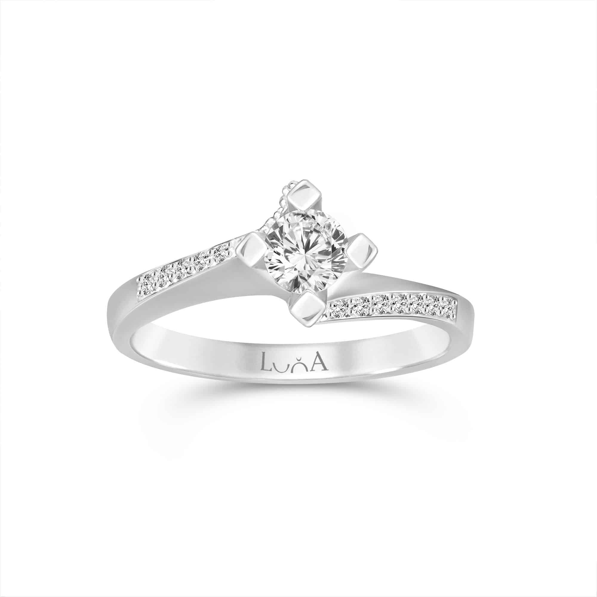 0.50 Karat IDL SERTİFİKALI Tektaş Pırlanta Yüzük