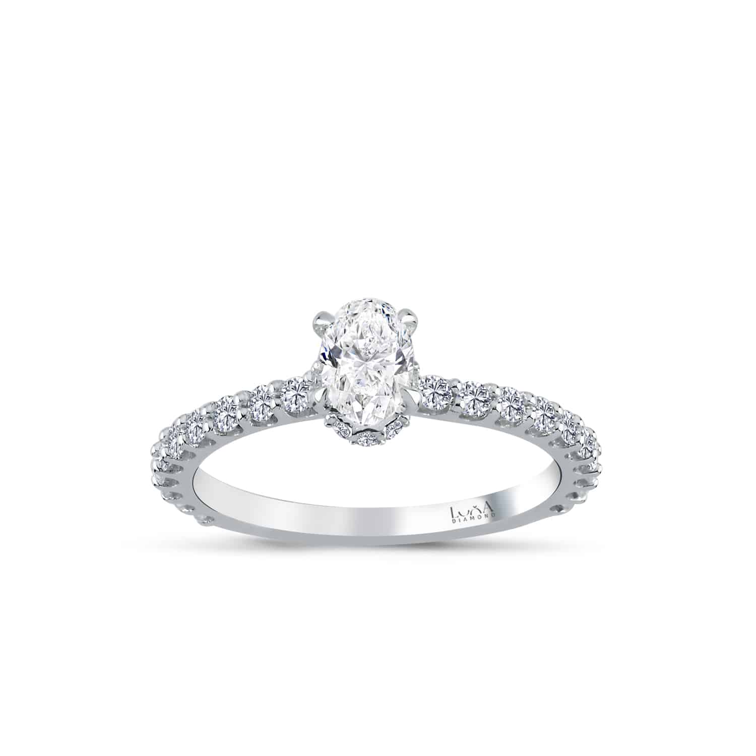 1.01 Karat IDL SERTİFİKALI Oval Tektaş Pırlanta Yüzük