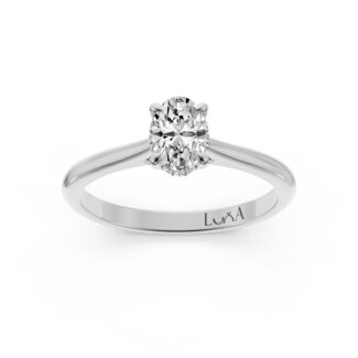 Oval Pırlanta Yüzükler