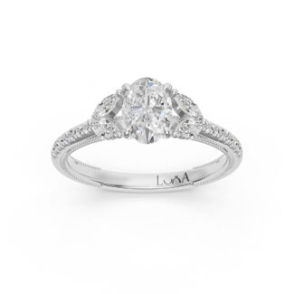 1.41 Karat HRD Sertifikalı Özel Tasarım Pırlanta Yüzük